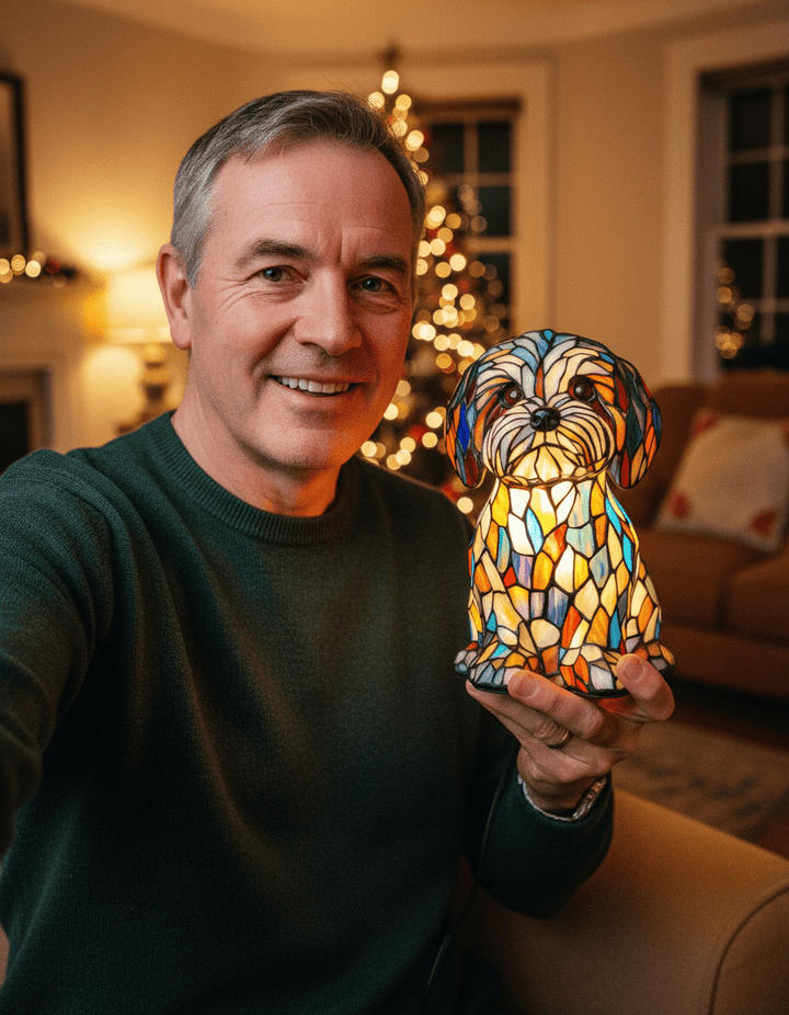 Shih Tzu Sitting Hope Light – The Lamp That Saves Lives