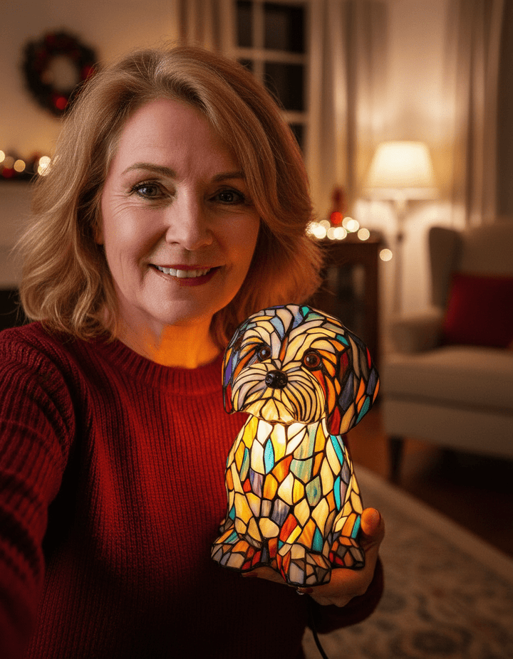 Shih Tzu Sitting Hope Light – The Lamp That Saves Lives